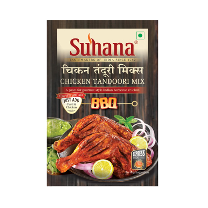 Suhana Chicken Tandoori Mix BBQ Masala 